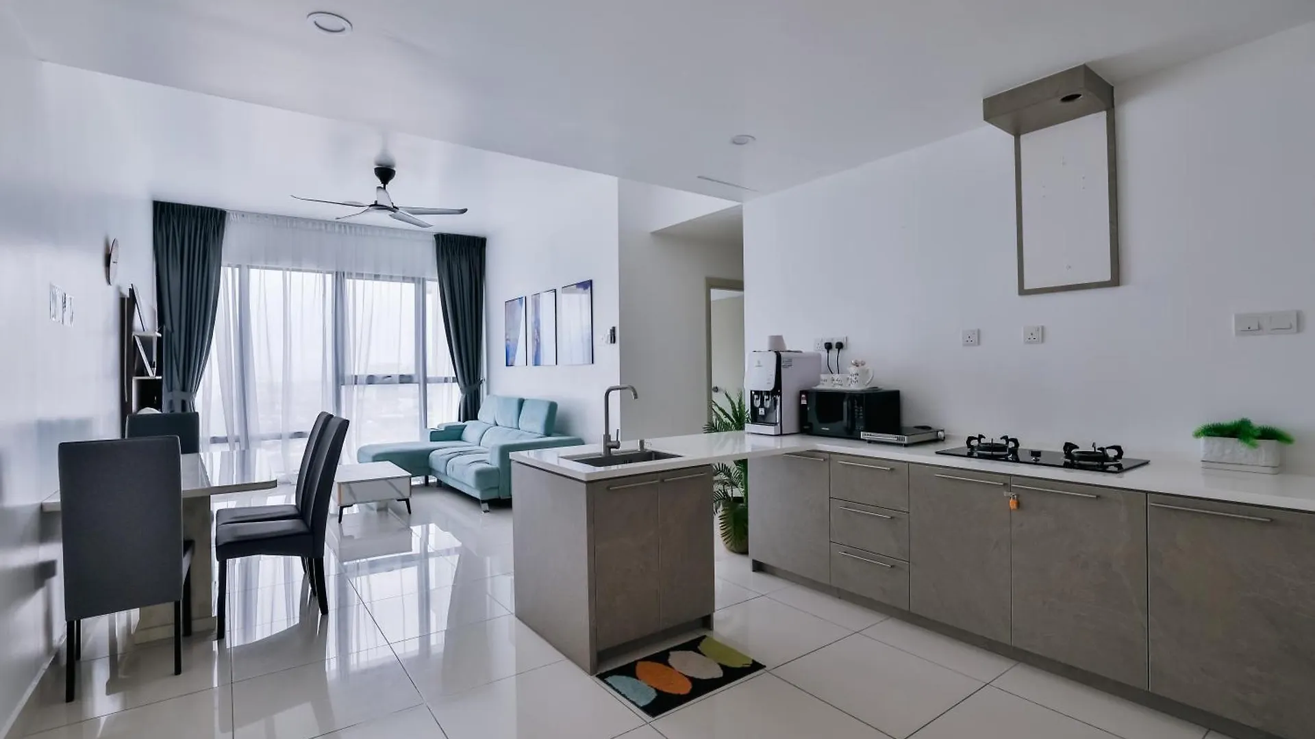 Apartment Mid Valley Southkey Mosaic 2Br With Wifi 5-7Pax Johor Bahru